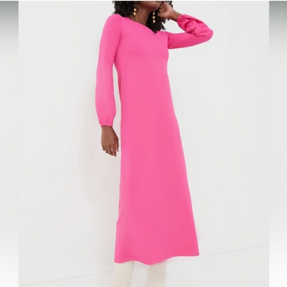 Tuckernuck Dresses & Skirts - POMANDER PLACE || Hot Pink Double Knit Lennox Dress Size XXS